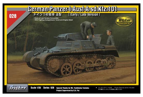 Pz.Kpfw.I Ausf.A (Early/Late Version) детальное изображение Бронетехника 1/35 Бронетехника