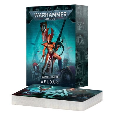 DATASHEET CARDS: AELDARI (ENG) детальное изображение Армии Ксеносов WARHAMMER 40,000