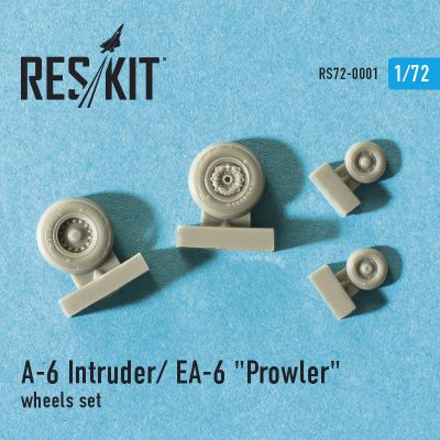A-6 Intruder / EA-6 &quot;Prowler&quot; wheels set (1/72) детальное изображение Смоляные колёса Афтермаркет