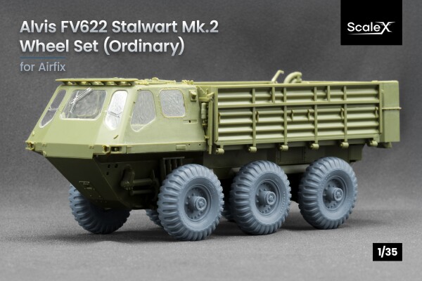 Набор колес для Alvis FV622 Stalwart Mk.2 от Airfix ScaleX WM 35026 детальное изображение Колёса Афтермаркет