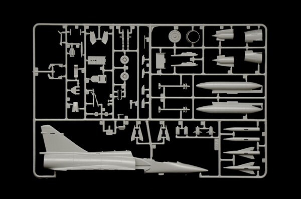 Збірна модель 1/72 Літак Dassault Міраж 2000 B/D Italeri 90023 детальное изображение Самолеты 1/72 Самолеты