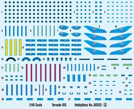 Збірна модель літака Tornado IDS детальное изображение Самолеты 1/48 Самолеты