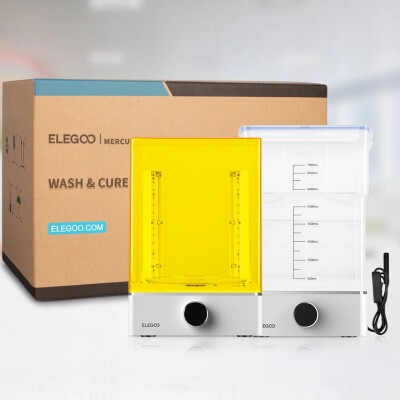 Station for washing and polymerization of objects ELEGOO Mercury XS Bundle детальное изображение Промывка и полимеризация 3D печать