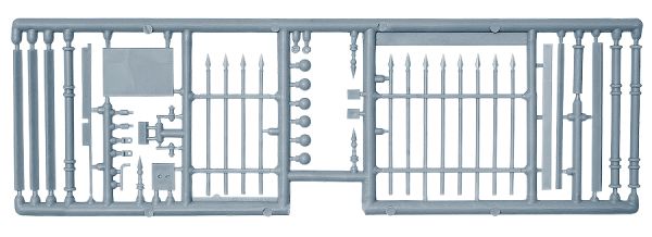 metal fence детальное изображение Строения 1/35 Диорамы