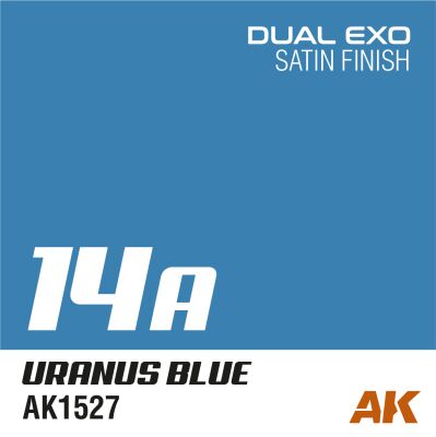 Dual exo 14a – uranus blue 60ml детальное изображение AK Dual EXO Краски