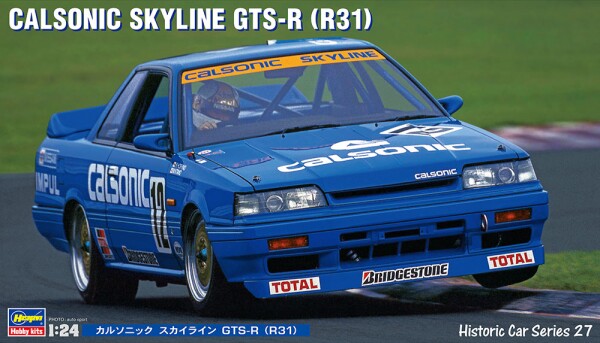 Збірна модель 1/24 Автомобіль Nissan Calsonic Skyline GTS-R (R31) Hasegawa 21127 детальное изображение Автомобили 1/24 Автомобили