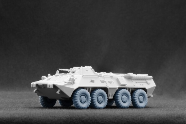 Набор колес (с деформацией) K-58 для БТР-80 APC от Trumpeter, ACE ScaleX WM-72027W детальное изображение Колёса Афтермаркет