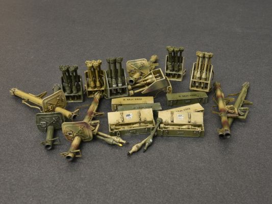 Set of German Anti-Tank Grenade Launchers детальное изображение Аксессуары 1/35 Диорамы