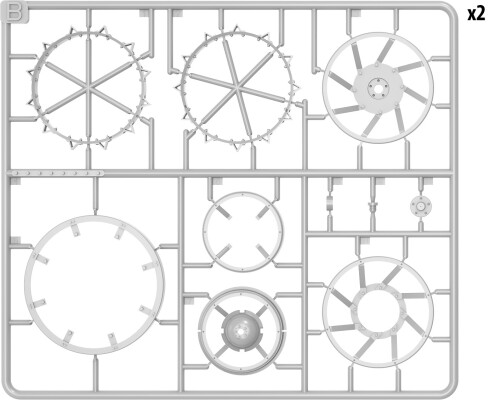 Сборная модель 1/24 Немецкий сельскохозяйственный трактор D8500, модификация 1938 года Miniart 24001 детальное изображение Автомобили 1/24 Автомобили