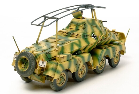 Scale model 1/48 German armored car 8-wheel Sd.Kfz.232 Tamiya 32574 детальное изображение Автомобили 1/48 Автомобили