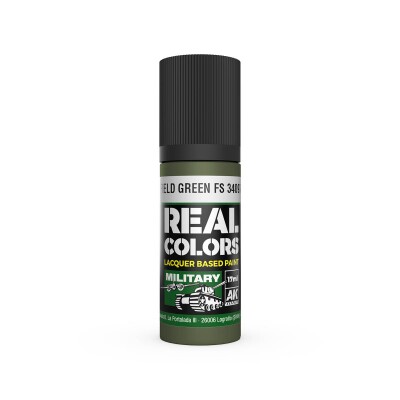 Alcohol-based acrylic paint Field Green / Green-field FS 34097 AK-interactive RC904 детальное изображение Real Colors Краски