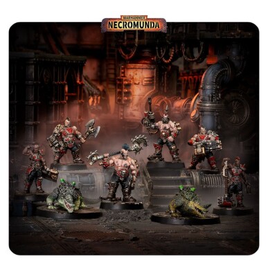 Игровой набор Warhammer - NECROMUNDA: GOLIATH FORGE BOSSES &amp; SUMPKROCS детальное изображение Necromunda WARHAMMER 40,000