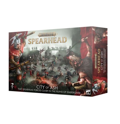 Ігровий набір Warhammer AGE OF SIGMAR - SPEARHEAD - CITY OF ASH (ENGLISH) детальное изображение Игровые наборы WARHAMMER Age of Sigmar