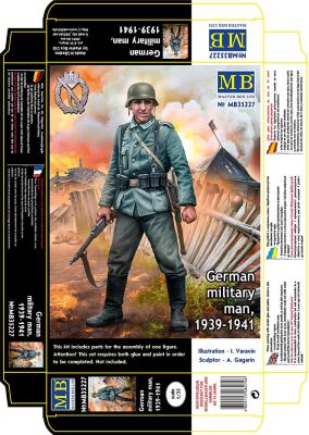 German military man, 1939-1941 детальное изображение Фигуры 1/35 Фигуры