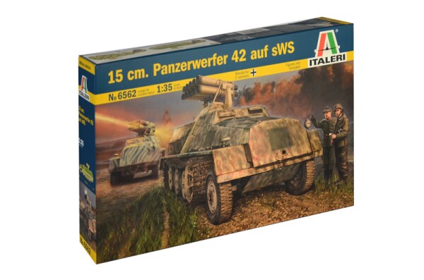 Сборная модель 1/35 15 cm Panzerwerfer 42 auf sWS Italeri 6562 детальное изображение Бронетехника 1/35 Бронетехника