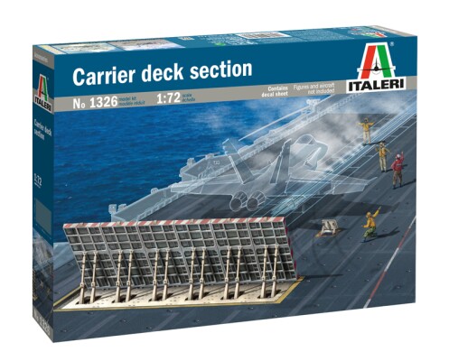 Scale model 1/72 Carrier Deck Section Italeri 1326 детальное изображение Аксессуары Диорамы