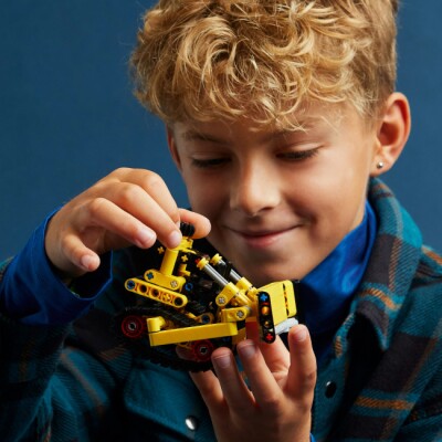 Lego Technic Heavy Duty Bulldozer 42163 детальное изображение Technic Lego