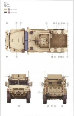 Сборная модель 1/35 Бронеавтомобиль Хаски Менг VS-009 детальное изображение Автомобили 1/35 Автомобили