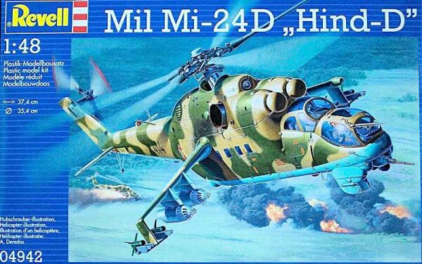Mil Mi-24D Hind-D детальное изображение Вертолеты 1/48 Вертолеты