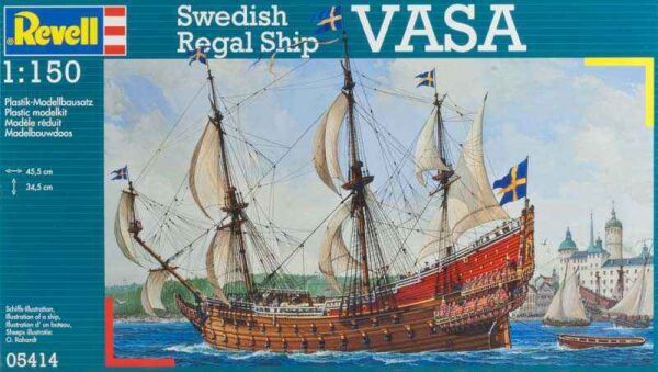Swedish Regal Ship VASA детальное изображение Флот 1/150 Флот