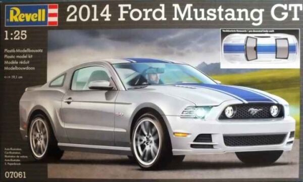2014 Ford Mustang GT детальное изображение Автомобили 1/25 Автомобили