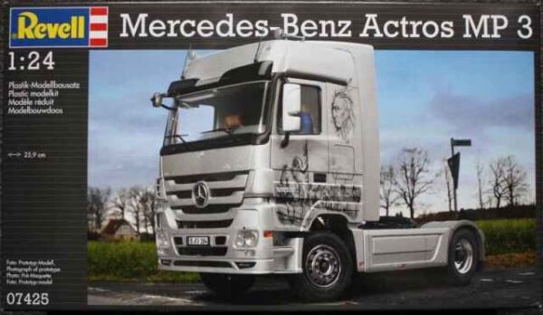 Mercedes-Benz Actros MP3 детальное изображение Автомобили 1/24 Автомобили 1/20