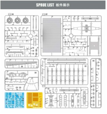 Збірна модель 1/35 Платформений вагон Rlmmp 700 (1952-1991) T-Model TK3508 детальное изображение Железная дорога 1/35 Железная дорога