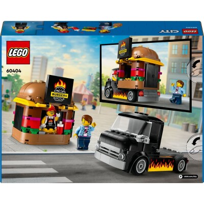 Конструктор LEGO City Вантажівка з гамбургерами 60404 детальное изображение City Lego