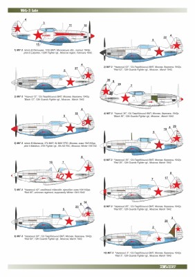 Сборная модель 1/72 Истребитель МиГ-3 поздних выпусков – «Зимняя ПВО» Armory Models Group 72012 детальное изображение Самолеты 1/72 Самолеты