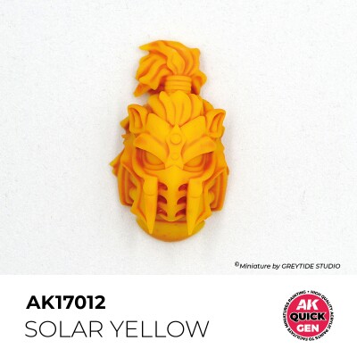 Акрилова фарба SOLAR YELLOW / Сонячно-жовтий QUICK GEN COLOR AK-interactive AK 17012 детальное изображение QUICK GEN COLOR Краски