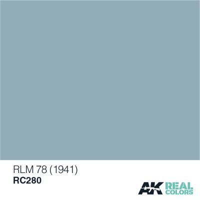 RLM 78 (1941) детальное изображение Real Colors Краски