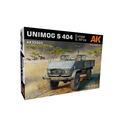 UNIMOG S 404 Europe &amp; Africa 1/35 детальное изображение Автомобили 1/35 Автомобили