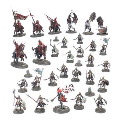 Ігровий набір AGE OF SIGMAR: SPEARHEAD - SOULBLIGHT GRAVELORDS BLOODCRAVE HUNT детальное изображение Владыки Душегубства Смерть