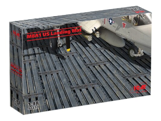 Збірна модель 1/48 M8A1 Аеродромне покриття США ICM 48410 детальное изображение Аксессуары 1/35 Диорамы