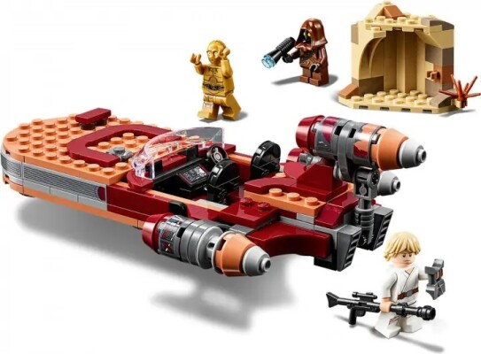 Конструктор LEGO Star Wars Спідер Люка Сайуокера 75271 детальное изображение Star Wars Lego