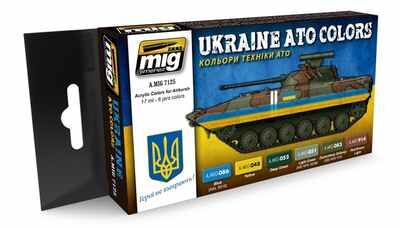 UKRAINE ATO COLORS детальное изображение Наборы красок Краски