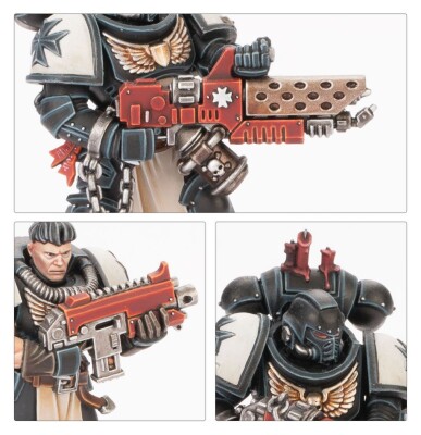 Ігровий набір Warhammer 40000 - COMBAT PATROL - BLACK TEMPLARS детальное изображение Чёрные Храмовники Космические Десантники