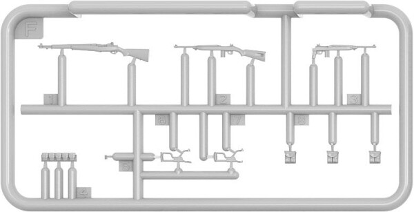 Сборная модель 1/35 Фигуры 101-я воздушно-десантная дивизия США, Нормандия, 1944 год MiniArt 35475 детальное изображение Фигуры 1/35 Фигуры