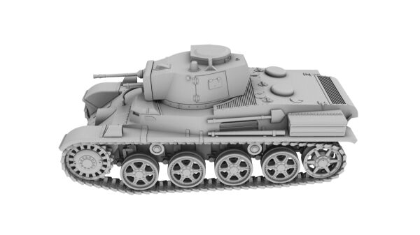 preview Сборная модель Венгерского легкого танка Толди I