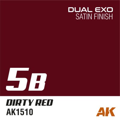 Dual exo 5b – dirty red 60ml детальное изображение AK Dual EXO Краски