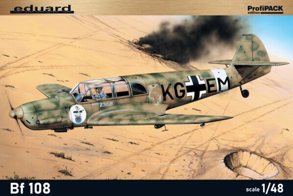 Збірна модель 1/48 Літак Bf 108 Eduard 8078 детальное изображение Самолеты 1/48 Самолеты