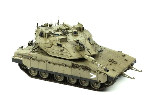 Scale model 1/35 tank Merkava Mk.4M with active protection complex Trophy Meng TS-036 детальное изображение Бронетехника 1/35 Бронетехника