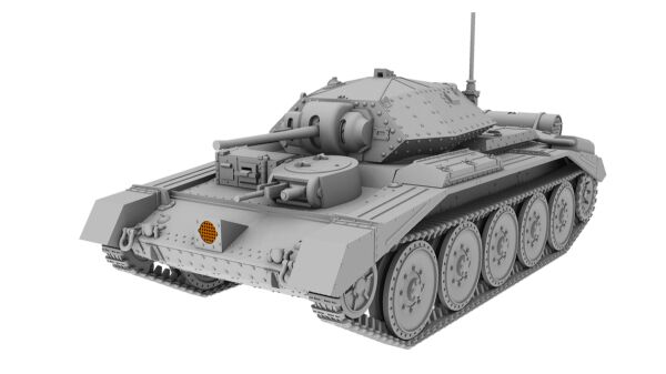 Збірна модель Crusader Mk.I - British Cruiser Tank Mk. VI детальное изображение Бронетехника 1/72 Бронетехника