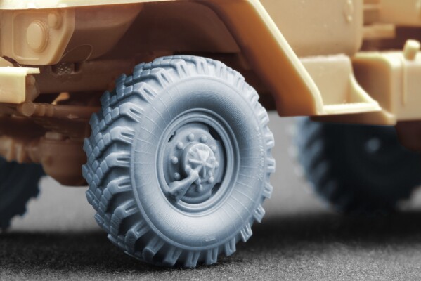 Набір коліс для УРАЛ-4320 &quot;ОI-25&quot; від Hobby Boss та ICM ScaleX WM 72016 детальное изображение Колёса Афтермаркет