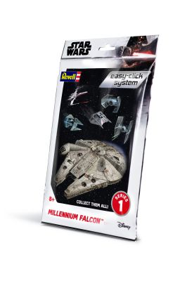 Космічний корабель Millenium Falcon (Easy click system) детальное изображение Star Wars Космос