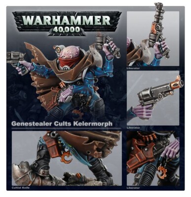 GENESTEALER CULTS: KELERMORPH детальное изображение Культ Генокрадов Армии Ксеносов