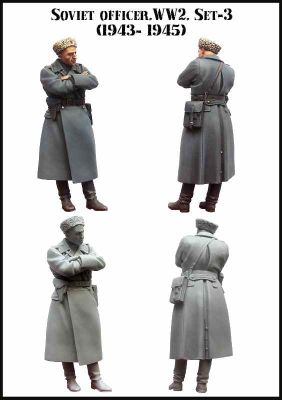 Soviet officer. WW2. Set-3 ( 1943 - 1945 ) детальное изображение Фигуры 1/35 Фигуры