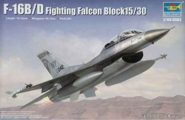 F-16B/D Fighting Falcon Block15/30/32 детальное изображение Самолеты 1/144 Самолеты