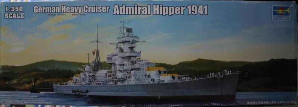 German Cruiser Admiral Hipper 1941 детальное изображение Флот 1/350 Флот