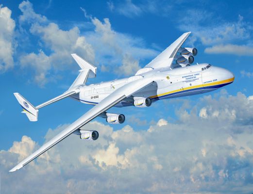 Сборная модель украинского транспортного самолета Антонов АН-225 &quot;Мрия&quot; детальное изображение Самолеты 1/144 Самолеты